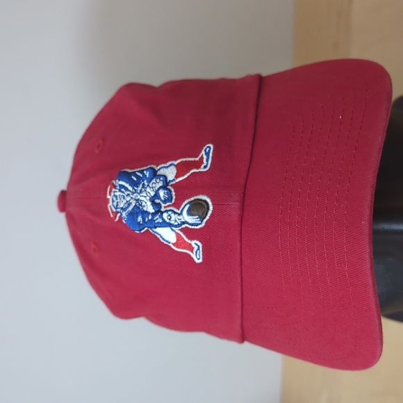 47' Brand Patriots Minuteman Logo Red Adjustable Hat - Picture 1 of 7
